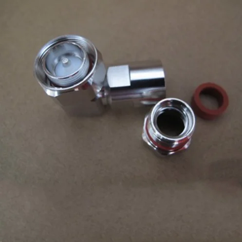 Morsetto Diritto Mini Din 4.3-10 Maschio Ad Angolo Retto Per Connettore Cavo Coassiale Rf Superflessibile 1/2 50-9