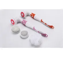 Спа щетка для ванны электрическая щетка для чистки ванны длинная ручка Массажная щетка и пемза щетка Водонепроницаемая сухая батарея