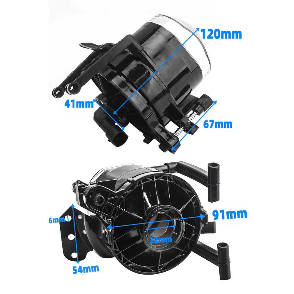 Fog lights Fog Lights For BMW E60 E90 E46 E63 E61 323i 325i 525i Headlight LED Fog Lamps Halogen Foglights Accessories Assembly Car Parts
