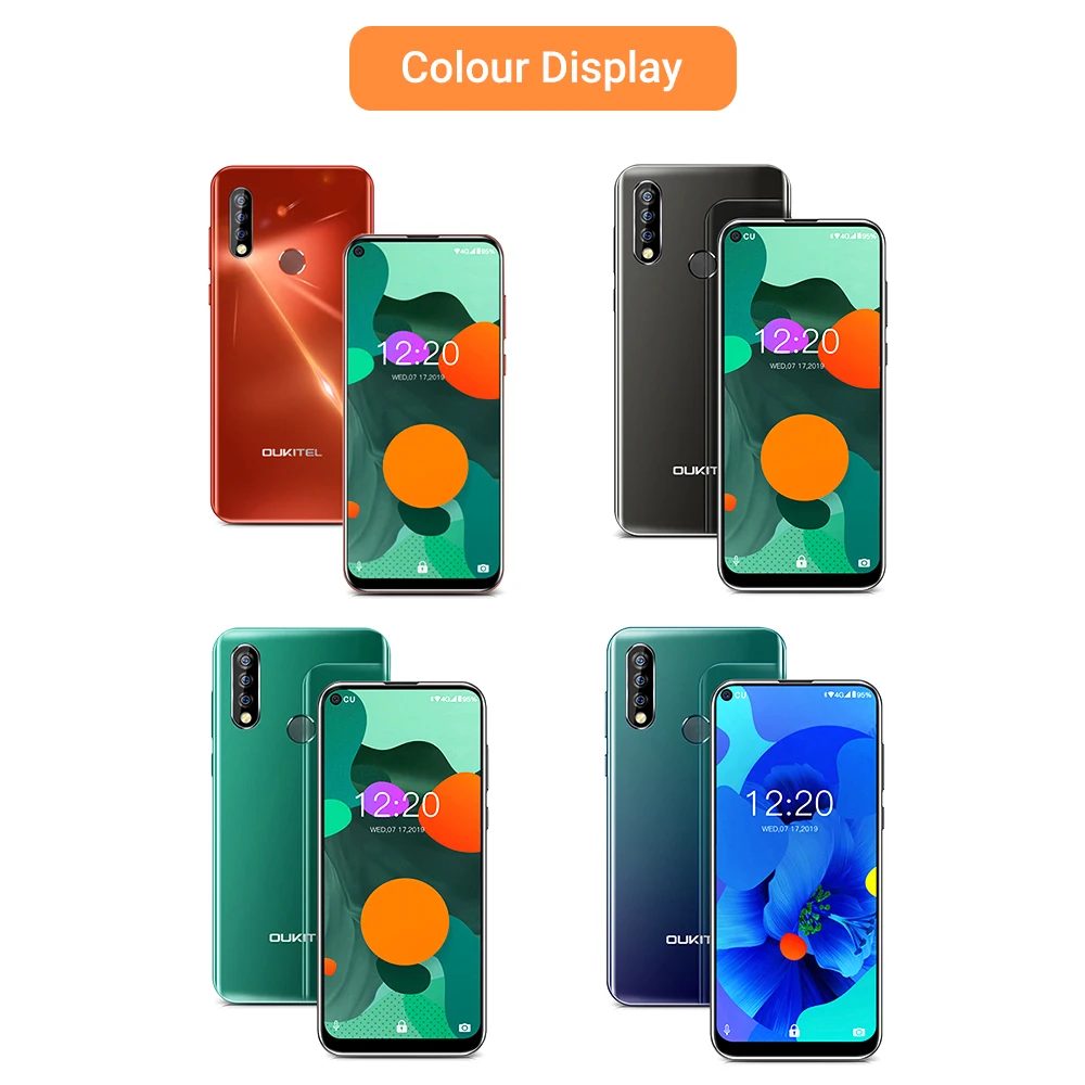 4G Смартфон OUKITEL C17 Pro, 6,35 дюймов, четыре ядра, Cortex A53, 2,0 ГГц, 4 Гб ОЗУ, 64 Гб ПЗУ, тройная 13 МП+ 5 Мп задняя камера, мобильный телефон