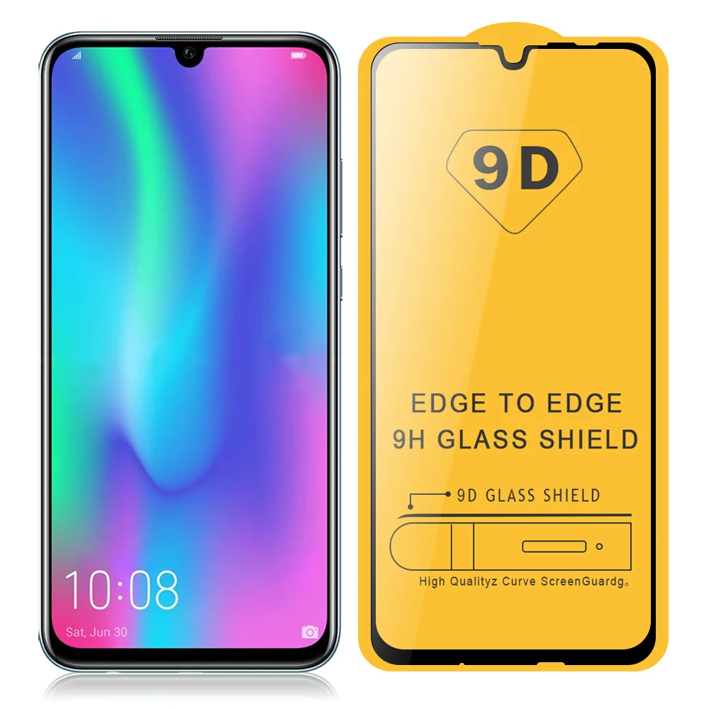 9D закаленное стекло для Huawei Honor 10 Lite 10i 20 20i полноэкранная защитная пленка 9H