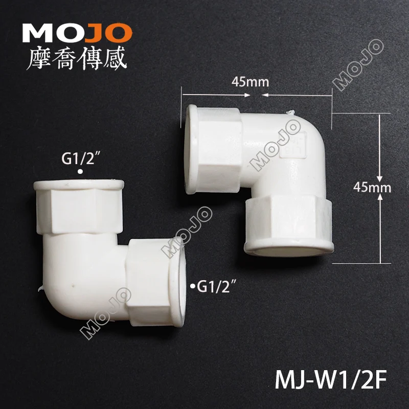 

2019 Pipe fitting DN15 diameter MJ-W1/2F Elbow connector pipe joint Plumbing fittings of 10PCS