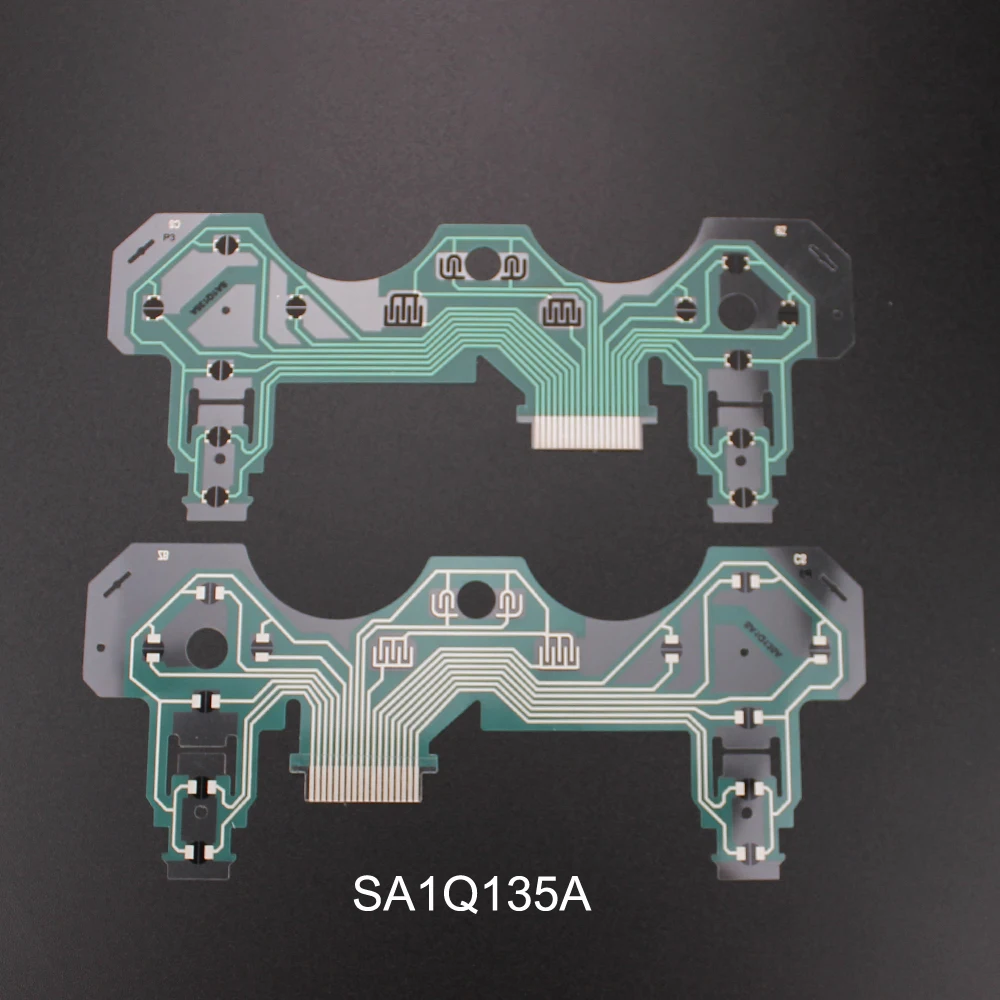 TingDong 2 шт. пуговицы ленточная печатная плата для Dualshock 3 PS3 контроллер SA1Q160A SA1Q159A