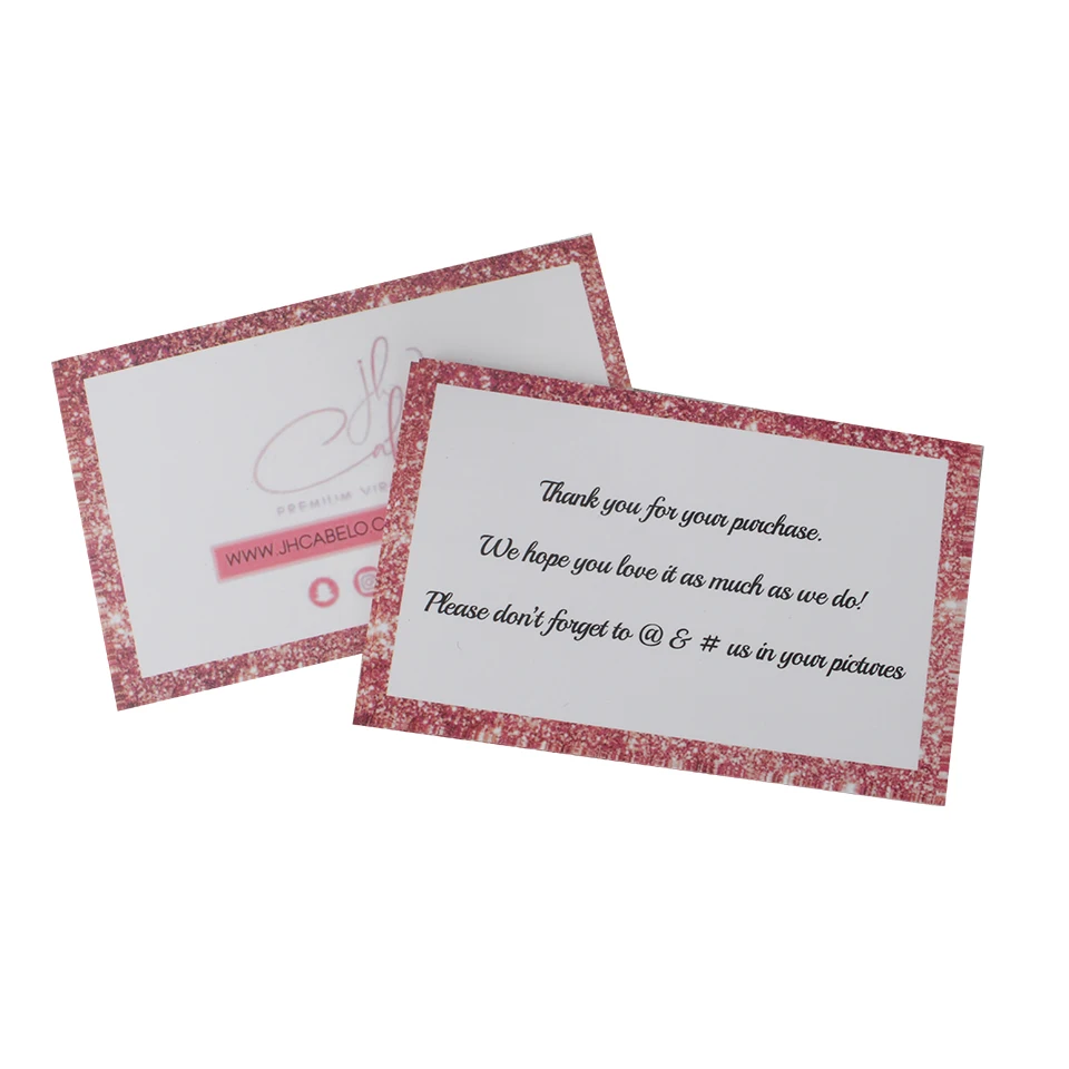 

Карточка с логотипом бренда на заказ, карточка с надписью «Thank you» для удлинения волос, карточка с надписью «Thank you» в социальных сетях