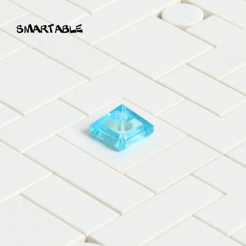 Smartable склон 45 кирпич 1x1x 2/3 строительные блоки MOC детали игрушки для детей