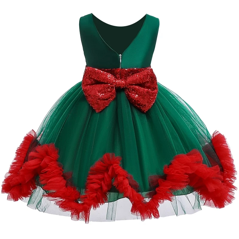 

Baby Girl Dresses Children girls Chritamas Dresses For kids Clothes Flower Princess Girl Party Dress Wedding Ball Gown vestidos