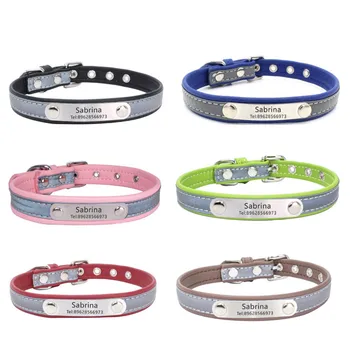 

Anti-lost Dog Collars Dog Name ID Tags Gifts for Dog Lovers Pet Collar Tags for Dog Owner Engraved Pet Tag New Puppy Tag Gifts