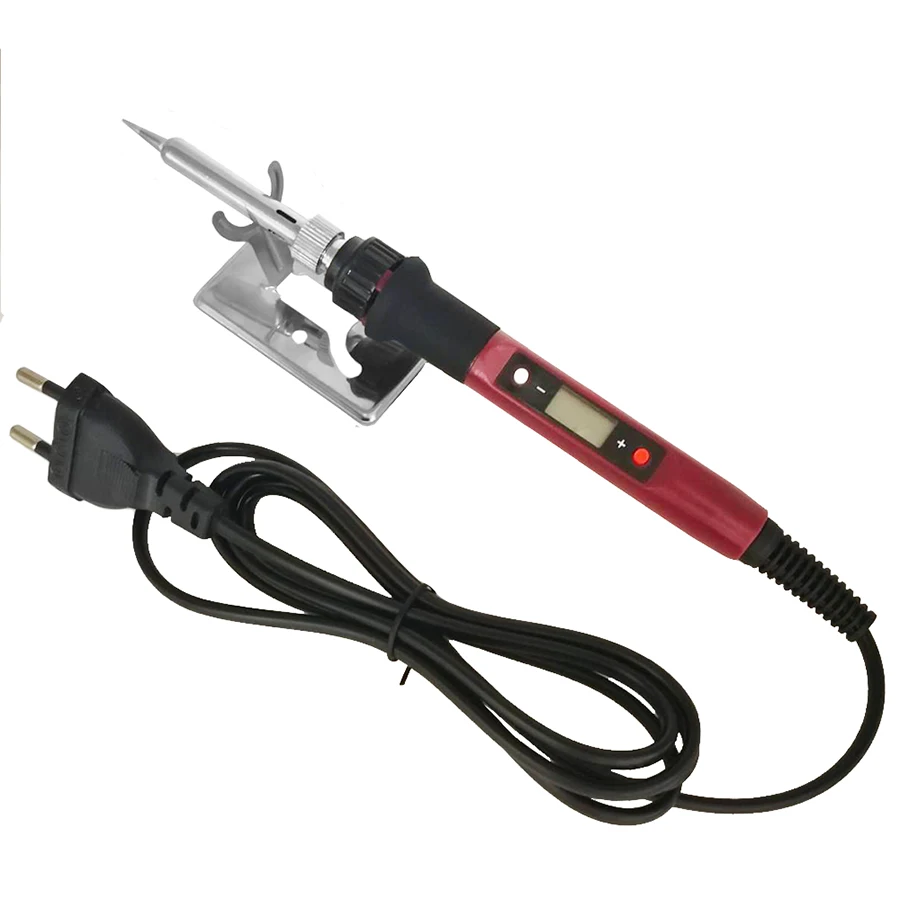 80W Digital Electric Soldering Iron Kit Set Temperature Adjustable 220V 110V  Welding Tool  Ceramic Heater Soldering Tips Rework best soldering iron for electronics