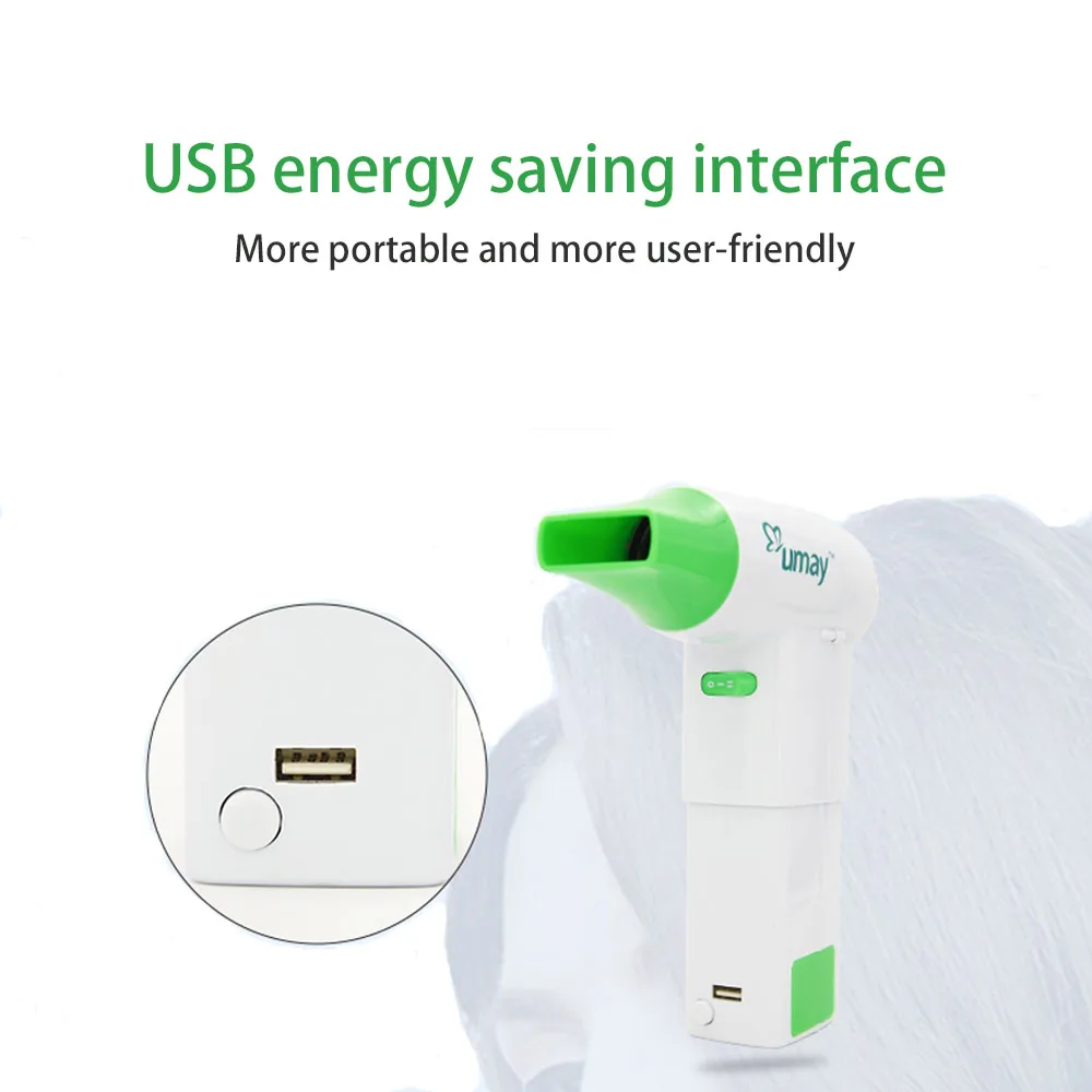 Беспроводной портативный фен для волос с зарядкой USB Аккумулятор горячий и холодный воздуходувка подходит для уличного ухода за домашними животными