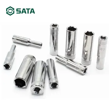 

SATA 1/4" 6 Angle Long Sleeve Head Drive 6.3MM 6 Point Metric Deep Sockets Hex Wrench 13mm 11401-11410