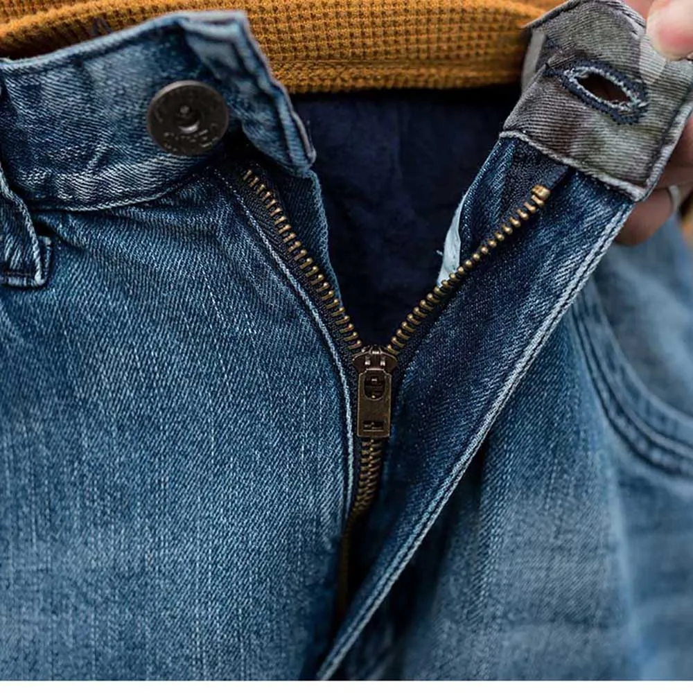 Fashion Cargo Pants Men's Casual Jeans Hiphop Harem Trousers Straigth Loose Baggy Streetwear Distressed Denim Clothing Plus Size