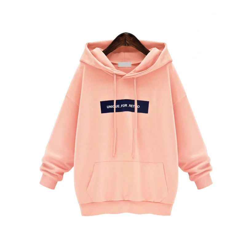 

Plus Size Hoodies 4xl 5xl 6xl XXXXL XXXXXL Oversized Pink Moletom Feminino Inverno Women Long Sleeve Loose Oversized Sweatshirt