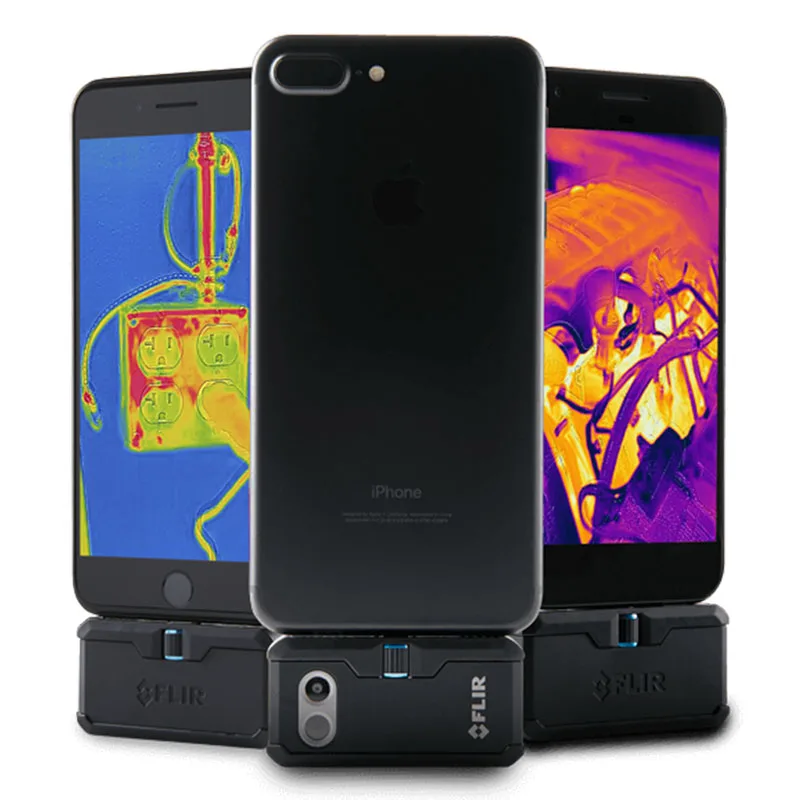Тепловизионная камера ИК изображения ночное видение FLIR ONE PRO используется для iphone