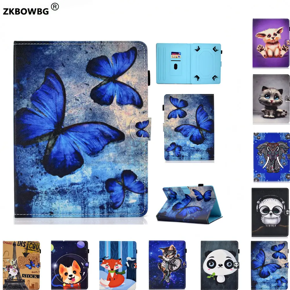 

10 Inch Universal Sleeve Bags Case for 9.7 10 10.1 inch Tablet PU Leather Cover for Asus Samsung Huawei Lenovo TAB E10 M10 P10