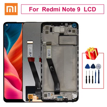 

6.53" Original For Xiaomi Redmi Note 9 LCD Display Screen Touch Digitizer Assembly For Redmi Note 9 LCD 10 Touch Repair Parts