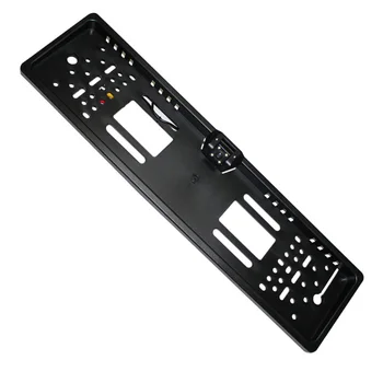 

Auto 4 LEDs Night Vision 170 Degree 640P Backup License Plate Frame Camera for European Car