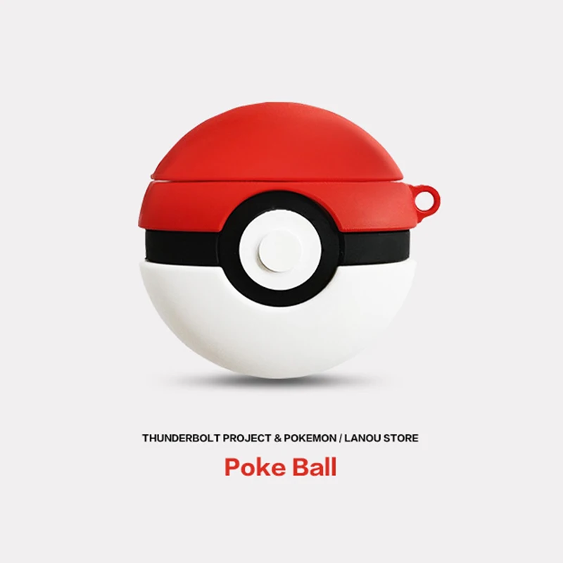 

Lovely Pokemon Airpods Silica gel Case for Apple Bluetooth Headset Charging Box New Anti-Fall Dust Accessories