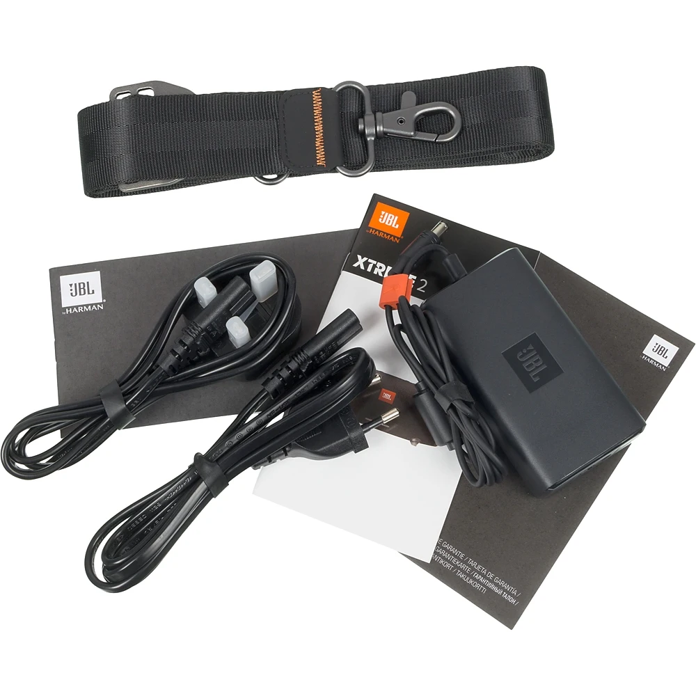 Колонка порт. JBL Xtreme 2 черный 40W 1.0 BT/USB 10000mAh(JBLXTREME2BLKEU