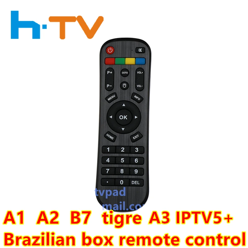 

Free Shipping NEW HTV BOX A1 A2 A3 B7 Tigre tv box luna tv box lunatv box iptv5 plus+ iptv6 iptv8 Remote Control