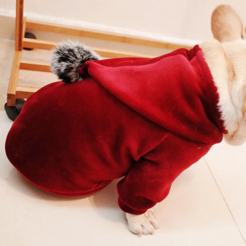 

2019 new arrival Solid color Pet clothing Autumn Winter Leisure dog clothes Polyester material Dog Sweatshirt Pet supplies