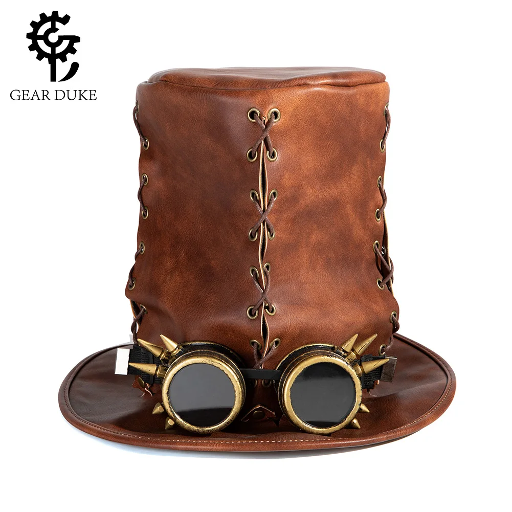

Hot Selling Halloween Europe And America Retro Retro Tall Crown Bowler Hat Anime Party Accessories