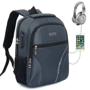 

anti-theft USB Backpack Men and Women Business Bag for Laptop14inch Outdoor Backpack for Men Luggage Travel School Backpack