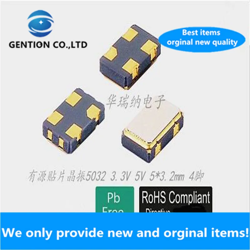 5pcs 100% new and orginal  TXC Active SMD crystal oscillator OSC 77.760M 77.760MHZ 77.7M 5032 size