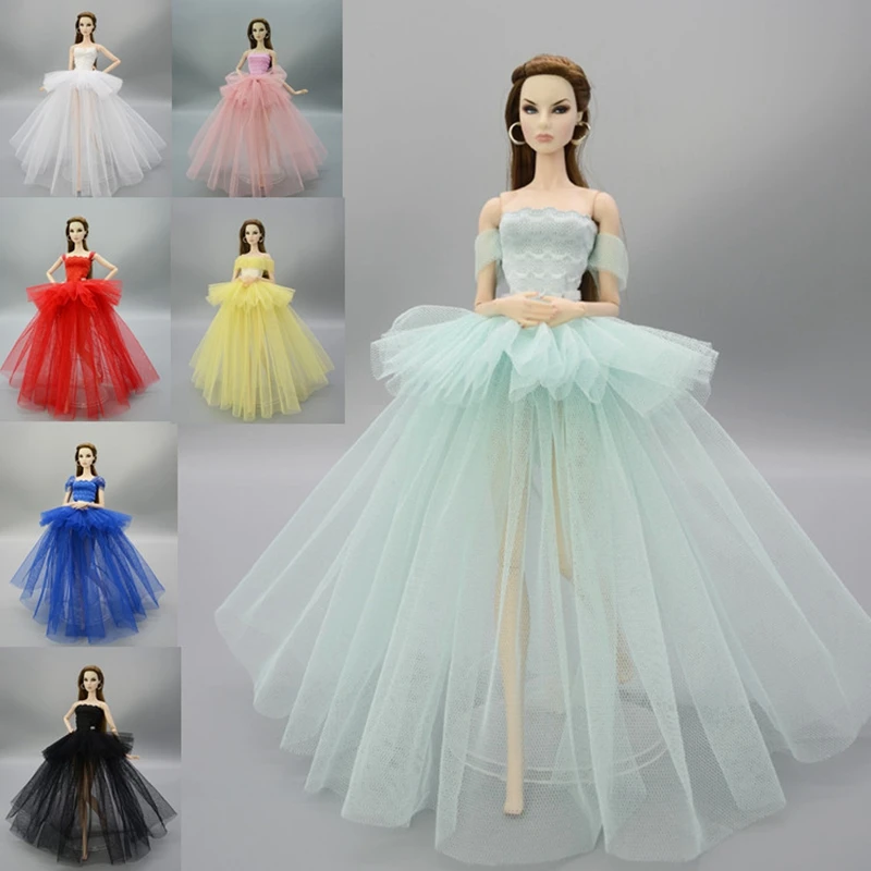 

Doll Clothes Pretty Princess Dress Handmade Princess Wedding Dress Clothes for BJD SD Toy For Children Dolls Accessories For 1/6