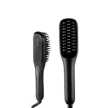 

Straight Comb Multi-Function Automatic Ceramic Electric Hair Straightener Brush LCD Beard Straightener