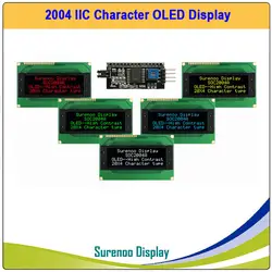 Реальный oled-дисплей, IIC/igc/TWI 2004 204 20*4 серийный персонаж ЖК-модуль дисплей экран LCM