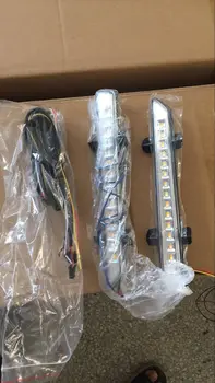 

HOTTOP Aero Kit Car-styling Auto Car LED Daytime Running Lights For Toyota CHR C-HR car accessories