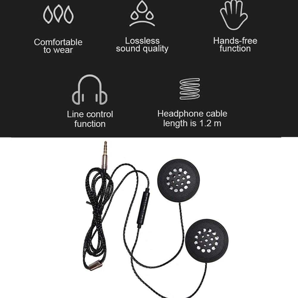 Проводные наушники High-fidelity Call наушники Hands-free гарнитура для мотоциклиста