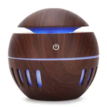 

Aroma Diffuser 130ml USB Desktop Colorful LED Diffuser Bedroom Air Mist Maker Mute Ultrasonic Humidifier with 7 Colors Light