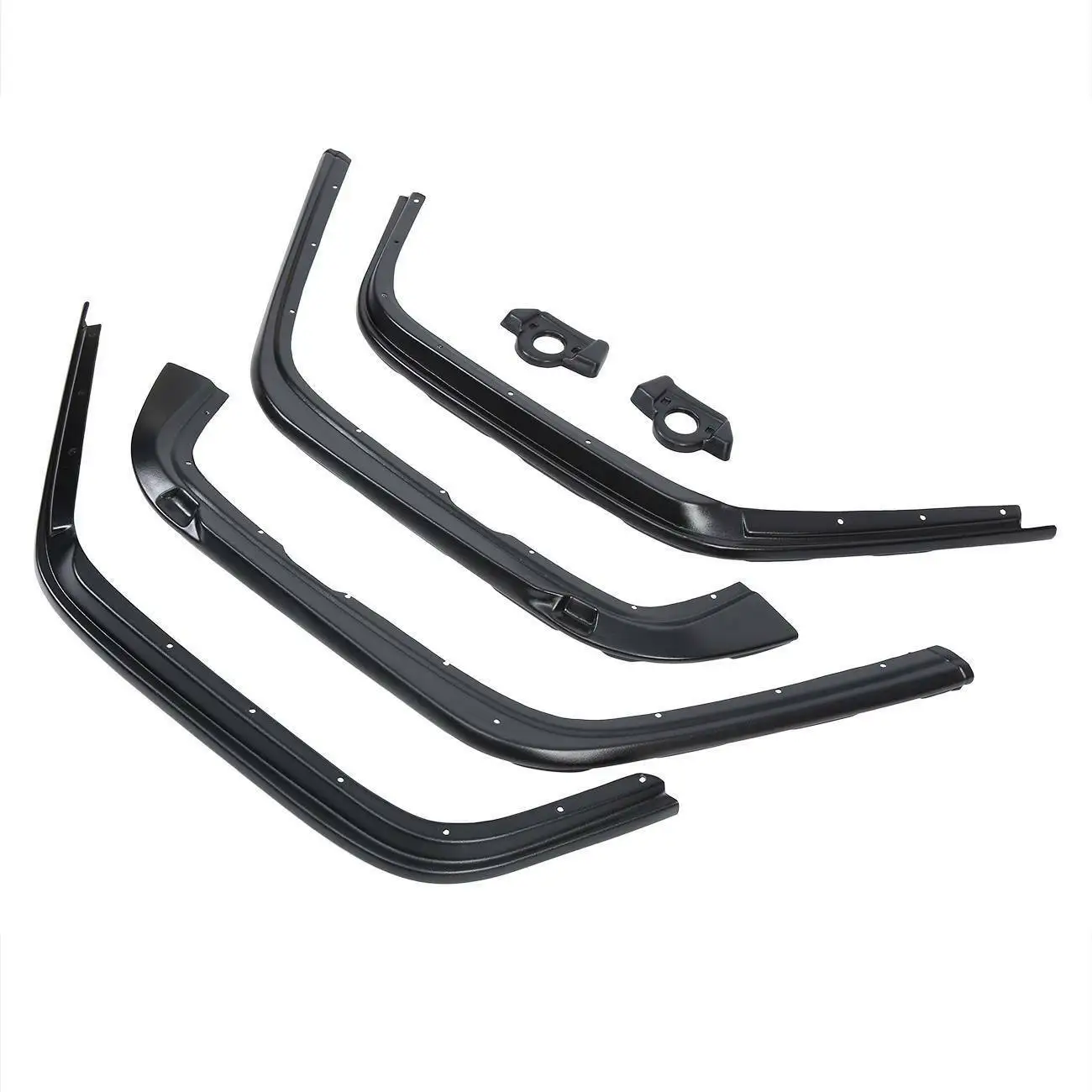 4Pcs/set For Jeep Wrangler 2007-2018 Fender Flares ABS Rivet Wheel Cover Pocket 4Pcs/set For Jeep Wrangler 2007-2018 Fender Flares ABS Rivet Wheel Cover Pocket