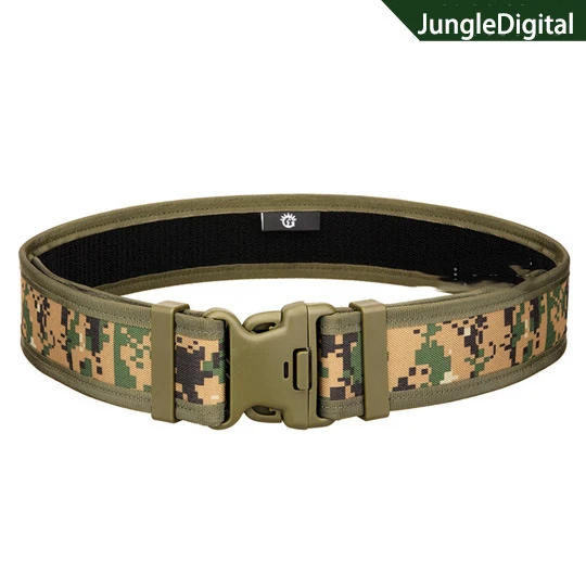 JungleDigital Deepeel, 1 шт., 5 см* 130 см, нейлоновый ремень, для улицы, тактика, пряжка, мужской широкий ремень, для сумок, солдат, аксессуары, пояс YB328 - Цвет: JungleDigital