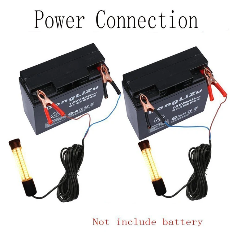 20W COB underwater LED fishing lights 11