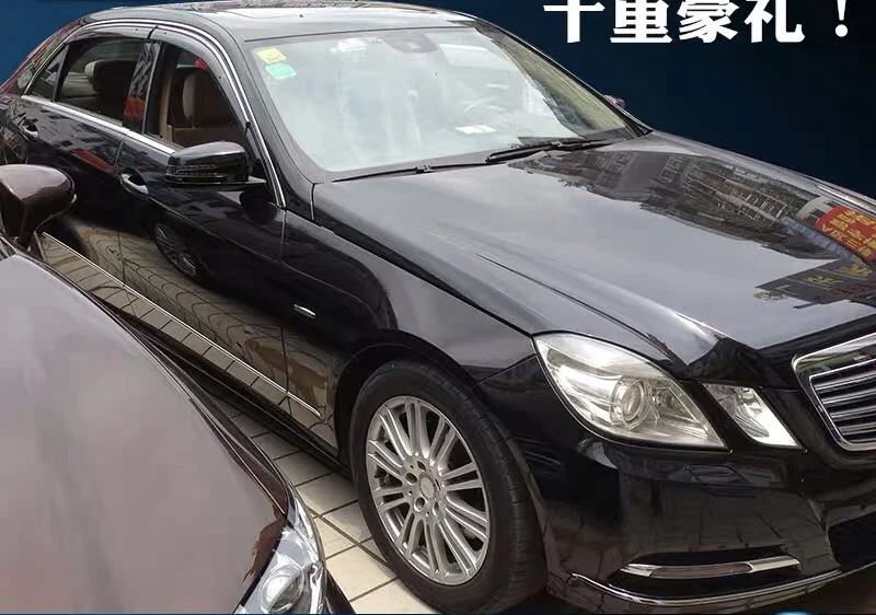 4 шт. ветрозащитный козырек для автомобиля Mercedes Benz W212 2009 2008-2015 | Автомобили и