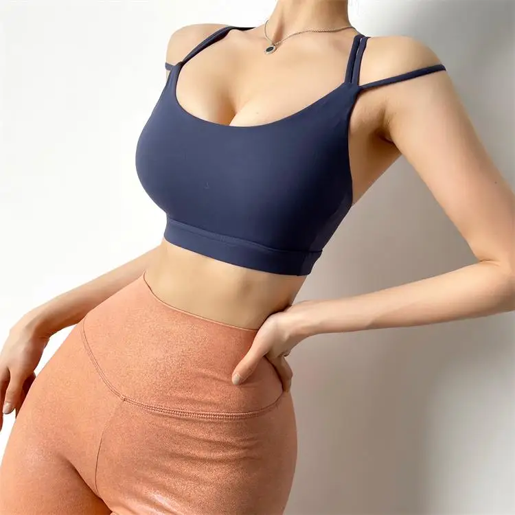 MITAOGIRL Woman Sexy Backside Sports Bra Gym Workout Logging Push Up Womens  Shockproof Running Fitness Gym Yoga Bras From Chensuqz, $347.03