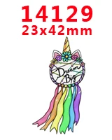 14129 30 шт мультяшный персонаж плоское украшение из смолы PR 13912 - Цвет: 14129