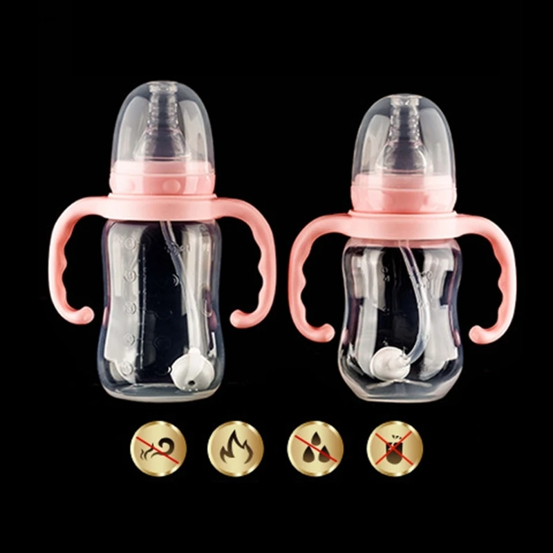 Newborn Baby Infant Milk Fruit Juice Water Feeding Bottle Medicine Feeder Grip Handles Toddler Classic Pacifier Drink Bottles | Мать и