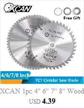 XCAN 1 шт. 165*2,3*16 мм 24 зубы TCT пильный диск для резки древесины Пластик акрил TCT деревообработки, пилы