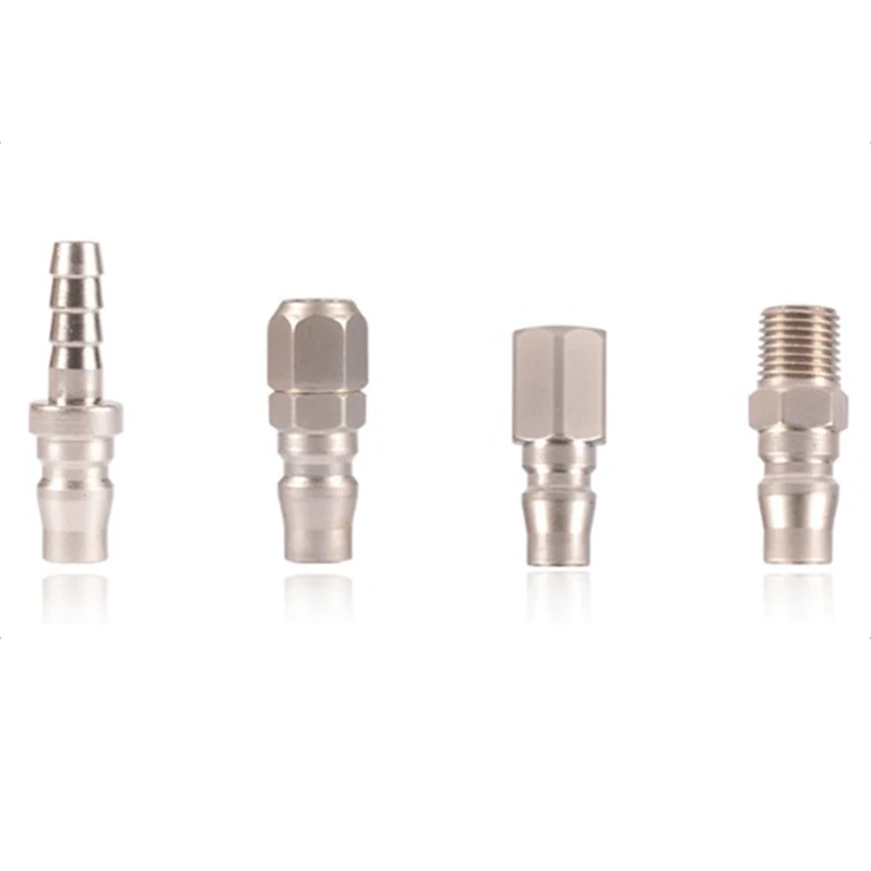 

Stainless Steel Copper nickel plating Pneumatic Joint C Type Self-locking Quick Connector Male Female PP PF PM PH Pneumatic Tool