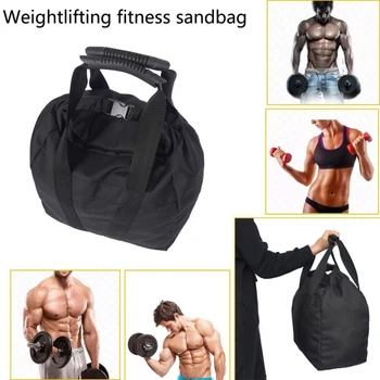 

Adjustable Dumbbel Kettlebell Sandbag Portable Sand Bag Weightlifting Dumbbell For Gym Fitness Body Building Yoga Workout