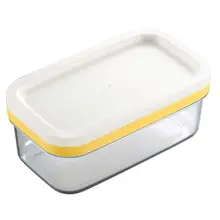 Butter Slicer Cutter Stainless Steel Slicer Bread Cake Cheese Glass Keeper Storage Container Multifunction Kitchen Accessories stainless steel wire cake cutter slicer adjustable diy butter bread divider pastry cake kitchen baking tools