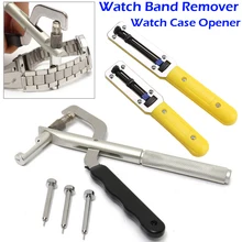 Набор инструментов для ремонта часов из нержавеющей стали, ремешок для часов, штекеры для ремонта, набор инструментов для часов, валик для часов, комплект часов, открывалка для корпуса D35