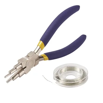 

Carbon Steel Round Nose Pliers and Copper Jewelry Wire for Jewelry Making DIY Accessories DIY Jewelry Tool Set