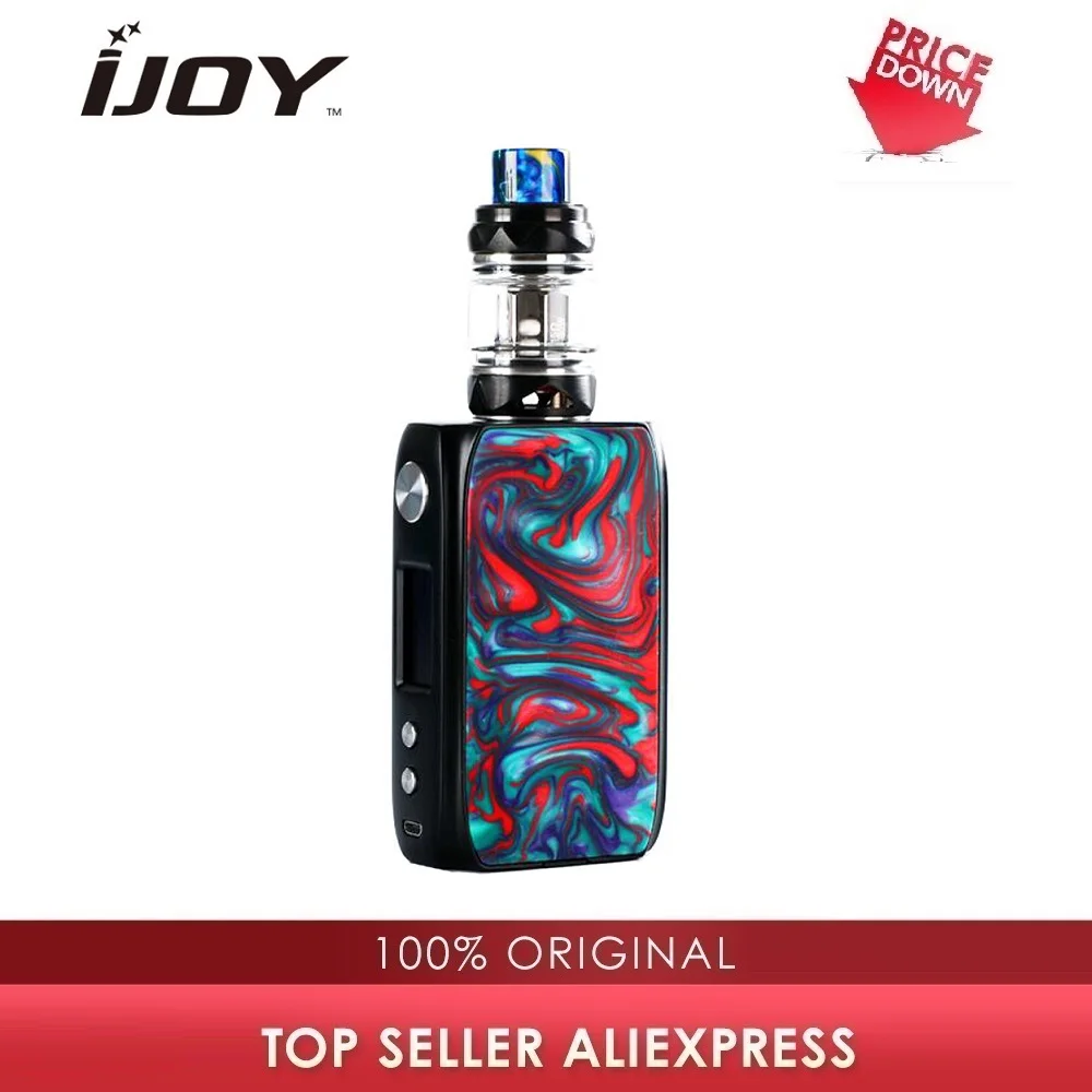 Лидер продаж оригинальный набор IJOY Shogun Univ 180W TC с модом без аккумулятора 18650