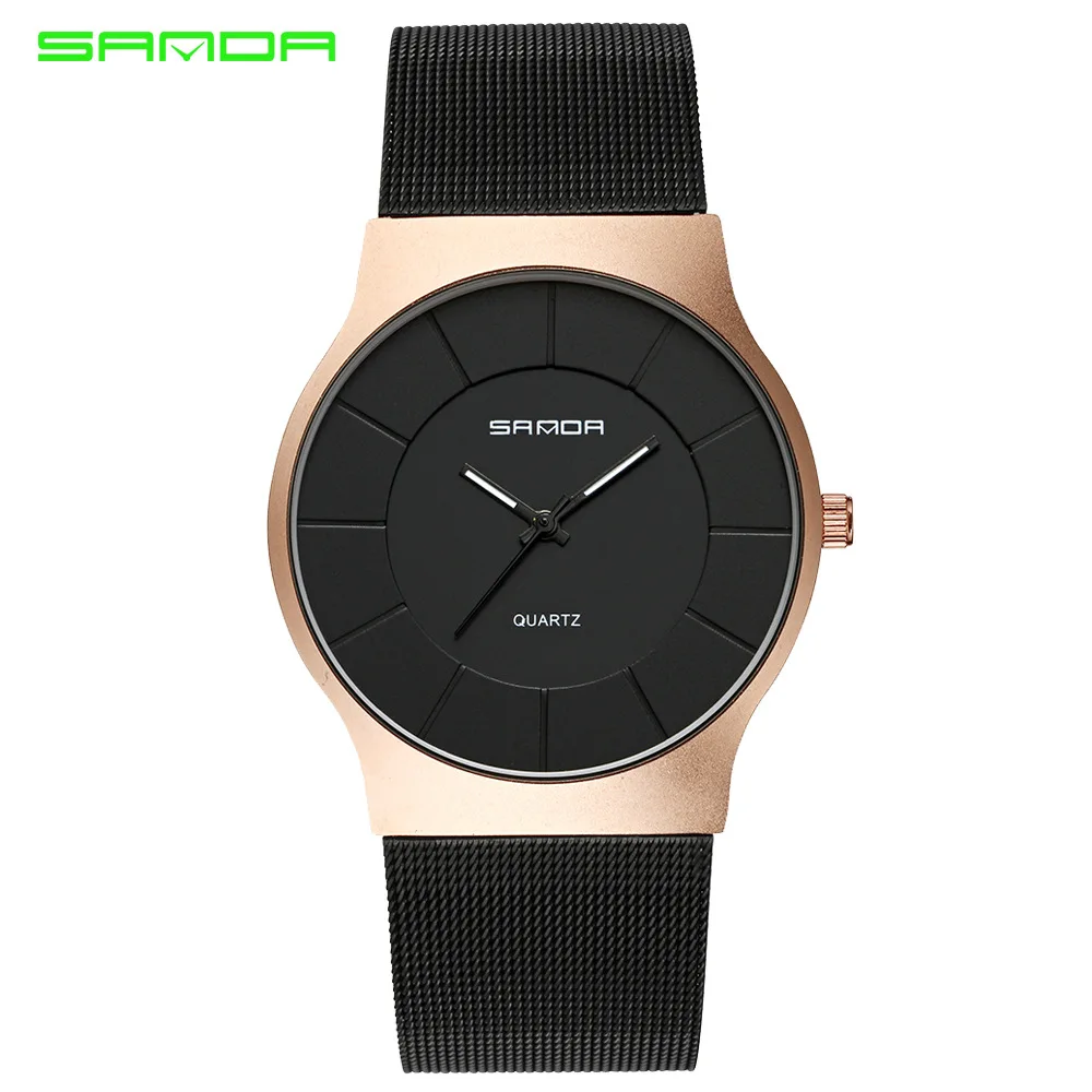 

SANDA Chronograph Quartz Men Watch Luxury Brand Business affairs Casual Wrist Watches Multifunction Quartz Wrist Watch doobo