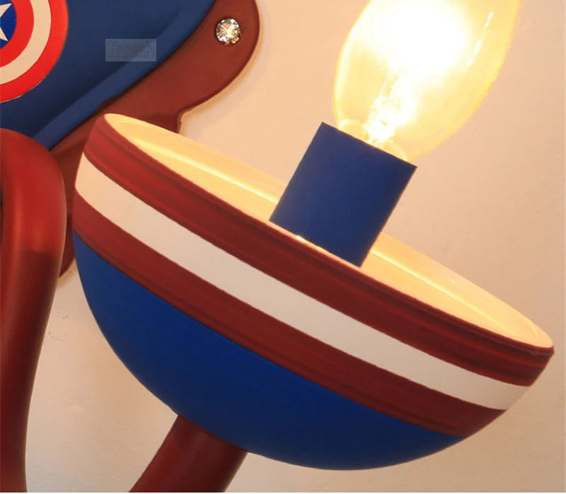 Captain America Led Wall Lamp