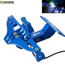 For YAMAHA YZFR1 YZF-R1 2004 2005 2006 2007 2008 2009 2008 Motorcycle Adjustable Bracket Licence Plate Holder Frame Number Plate